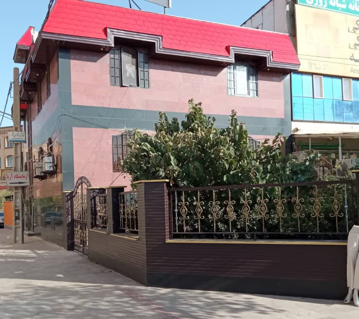 Building facade painting