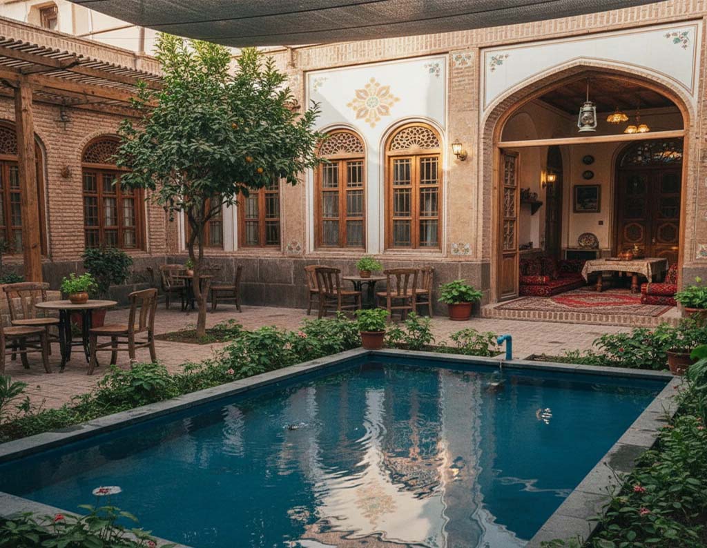 Creating a café in an old house
