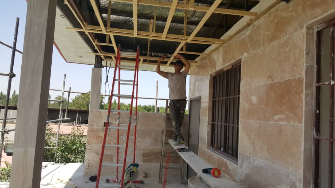 home renovation work sample in tehran 1404