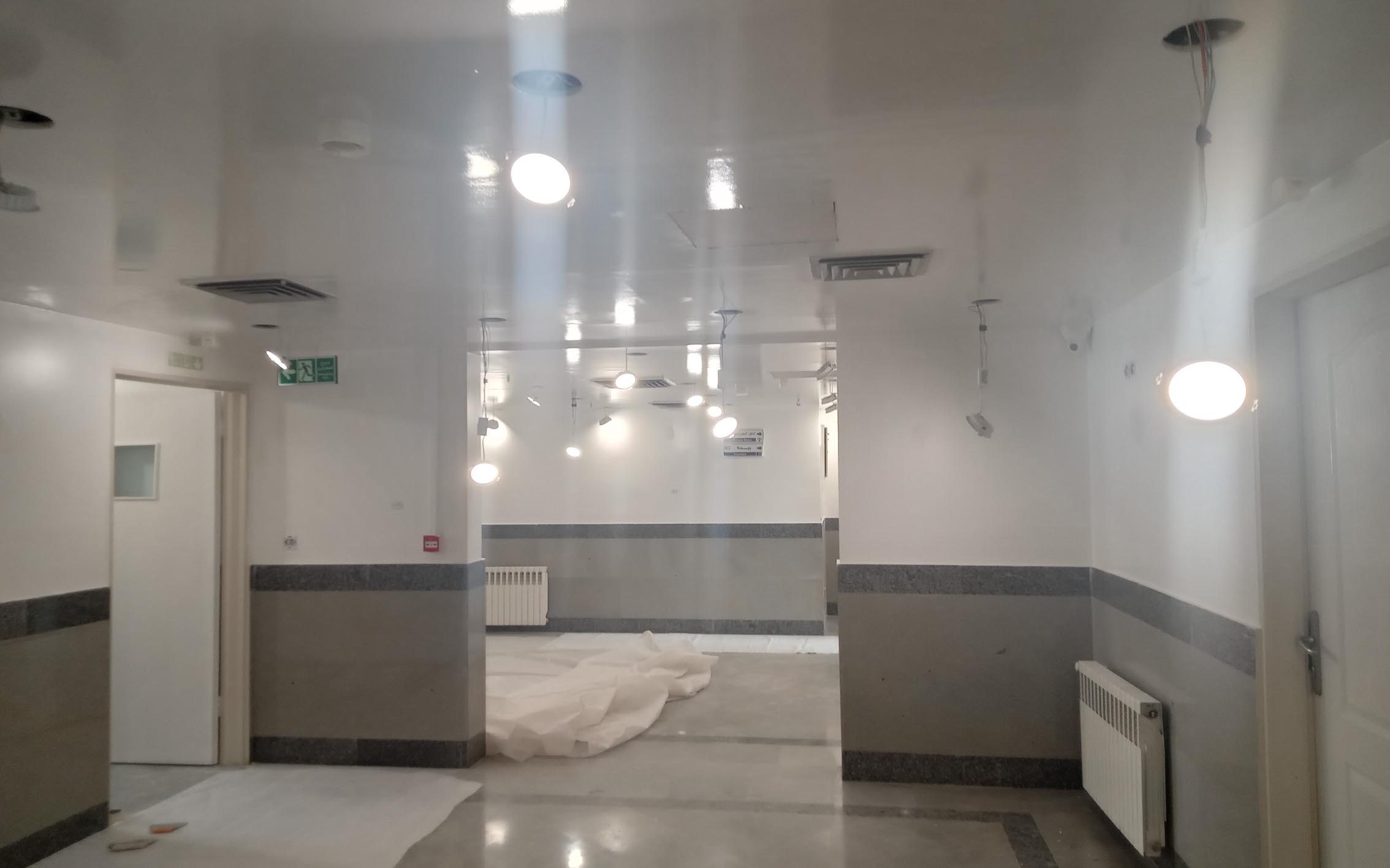 making building ready for painting