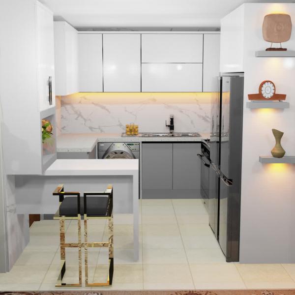 نمونه کار کابینت و دکوراسیون داخلی